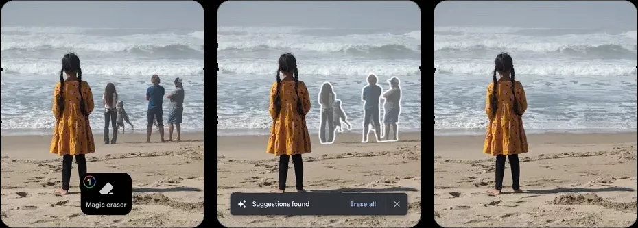 Google Photo 魔術橡皮擦