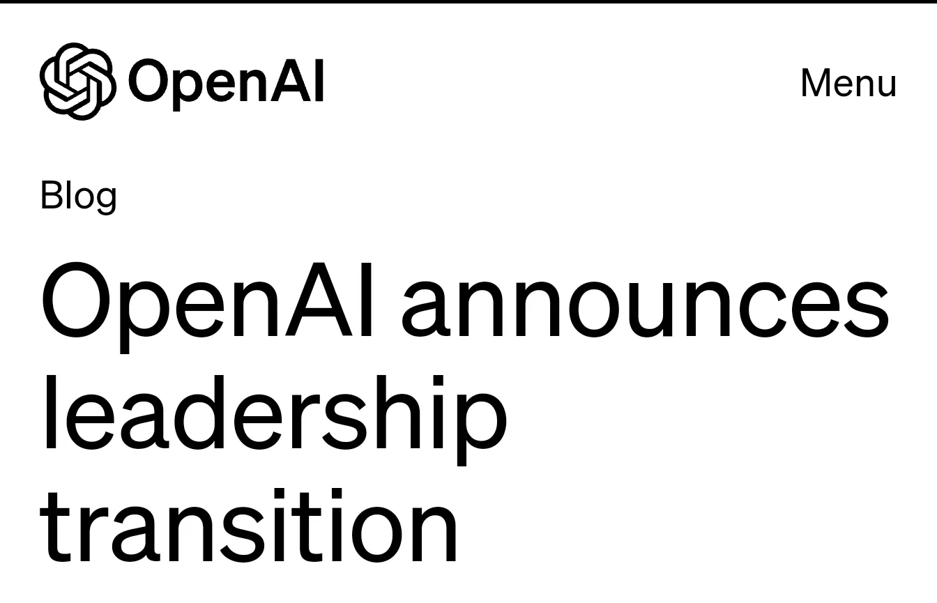 ChatGPT、OpenAI 創辦人 Sam Altman「被離職」!董事會革除了職務 OpenAI 創辦人 評論, AI 應用案例, 頭條
