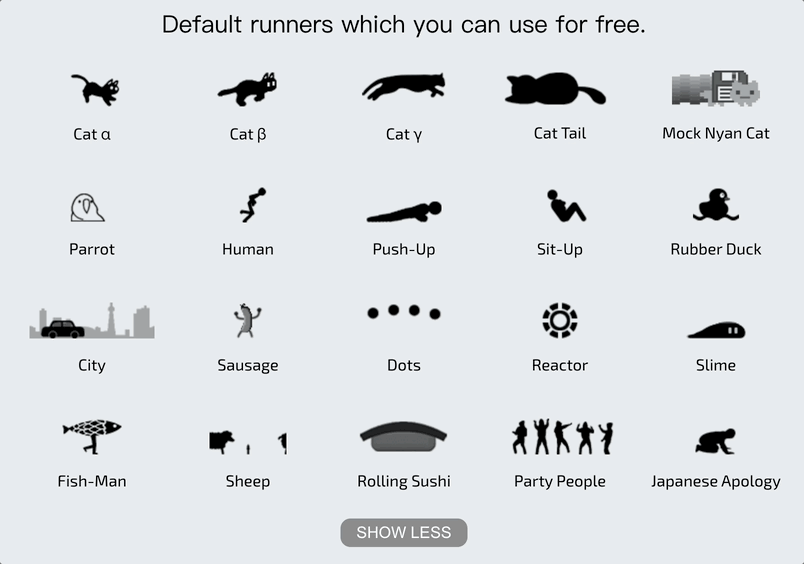 在電腦上養一隻能監控 CPU 的貓咪吧:RunCat,macOS 與 Windows 都能用 RunCat 評論, AI 應用案例, 頭條
