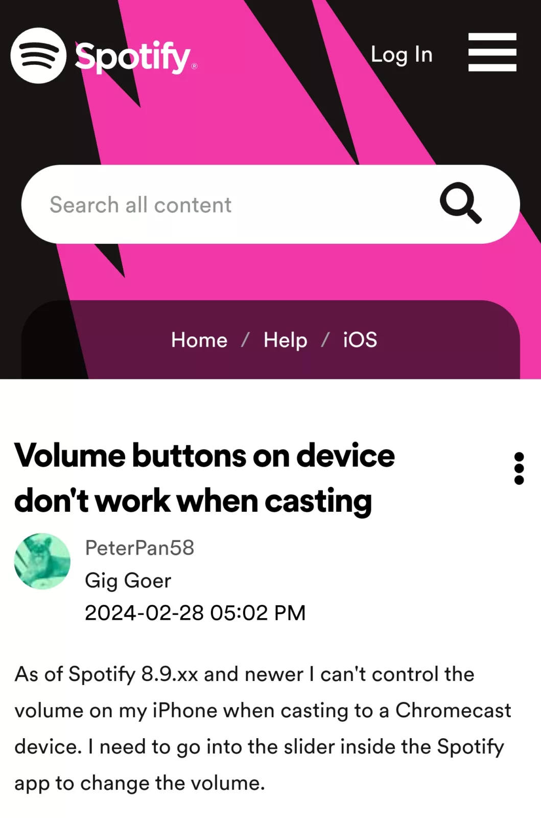 iOS 17.4 更新後,物理音量鍵無法控制串流媒體:用戶抱怨中 iOS 17.4 AI 應用案例, AI, macOS, 蘋果, 頭條