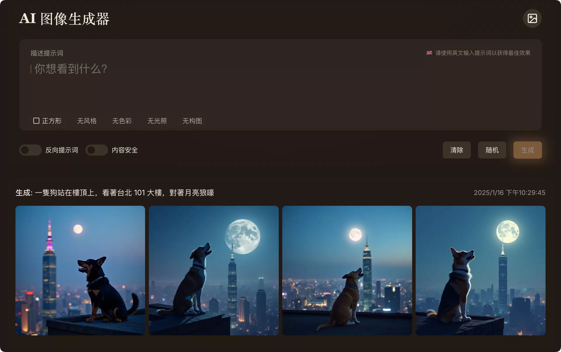 線上免費生成 AI 圖片工具:Raphael,免註冊、無生成限制、無廣告 線上免費生成 AI 圖片 再生能源, AI, 產業, 能源