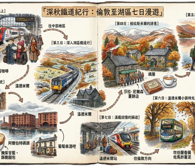 教你如何利用 Google Gemini，將旅遊行程表做成漂亮的手繪插畫風格 科技人 AI, 能源, 邊緣運算, 雲端基礎設施, 頭條