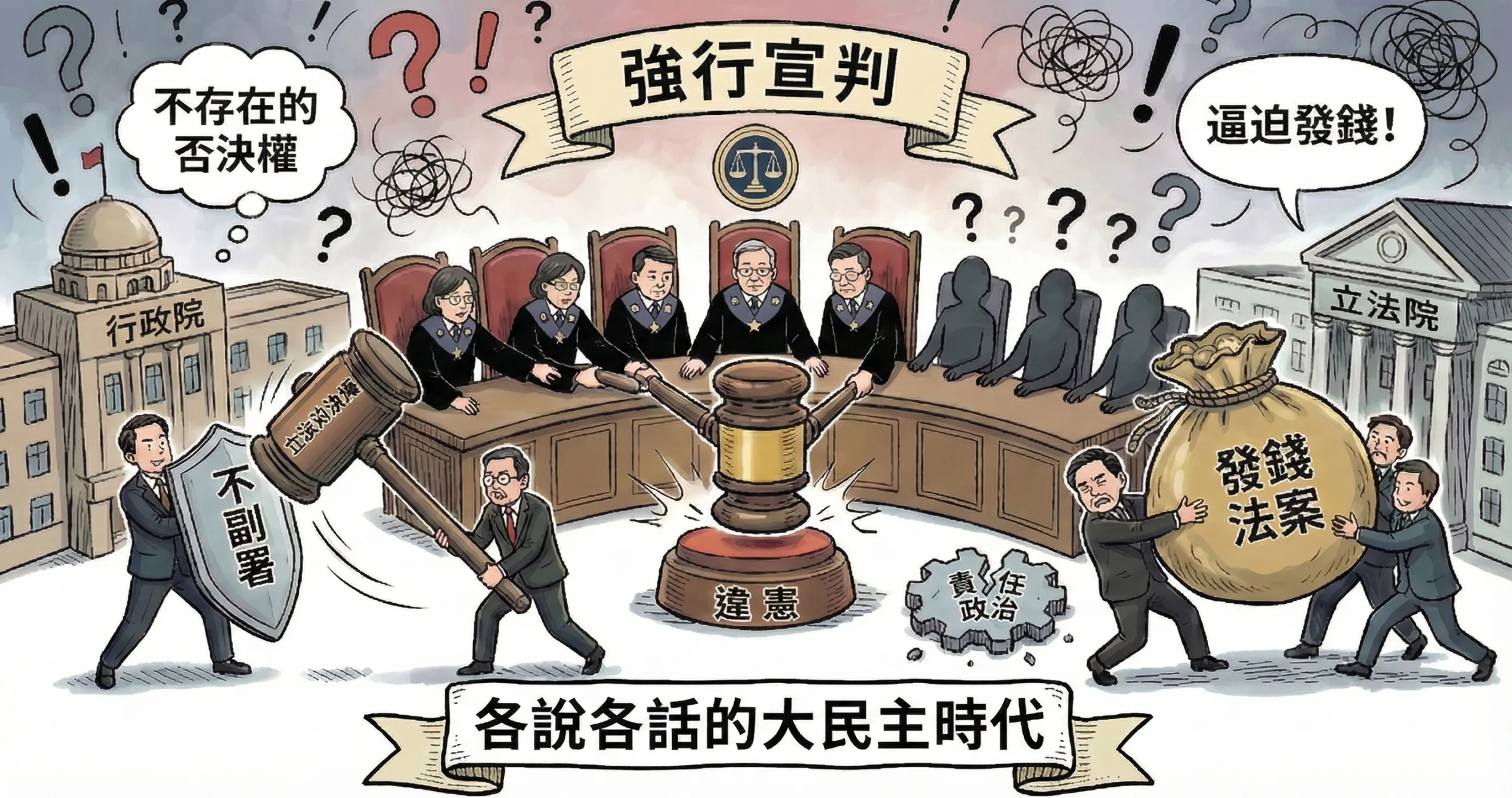 台灣憲政危機，真的來了 憲政危機 電網, AI, 產業, 能源