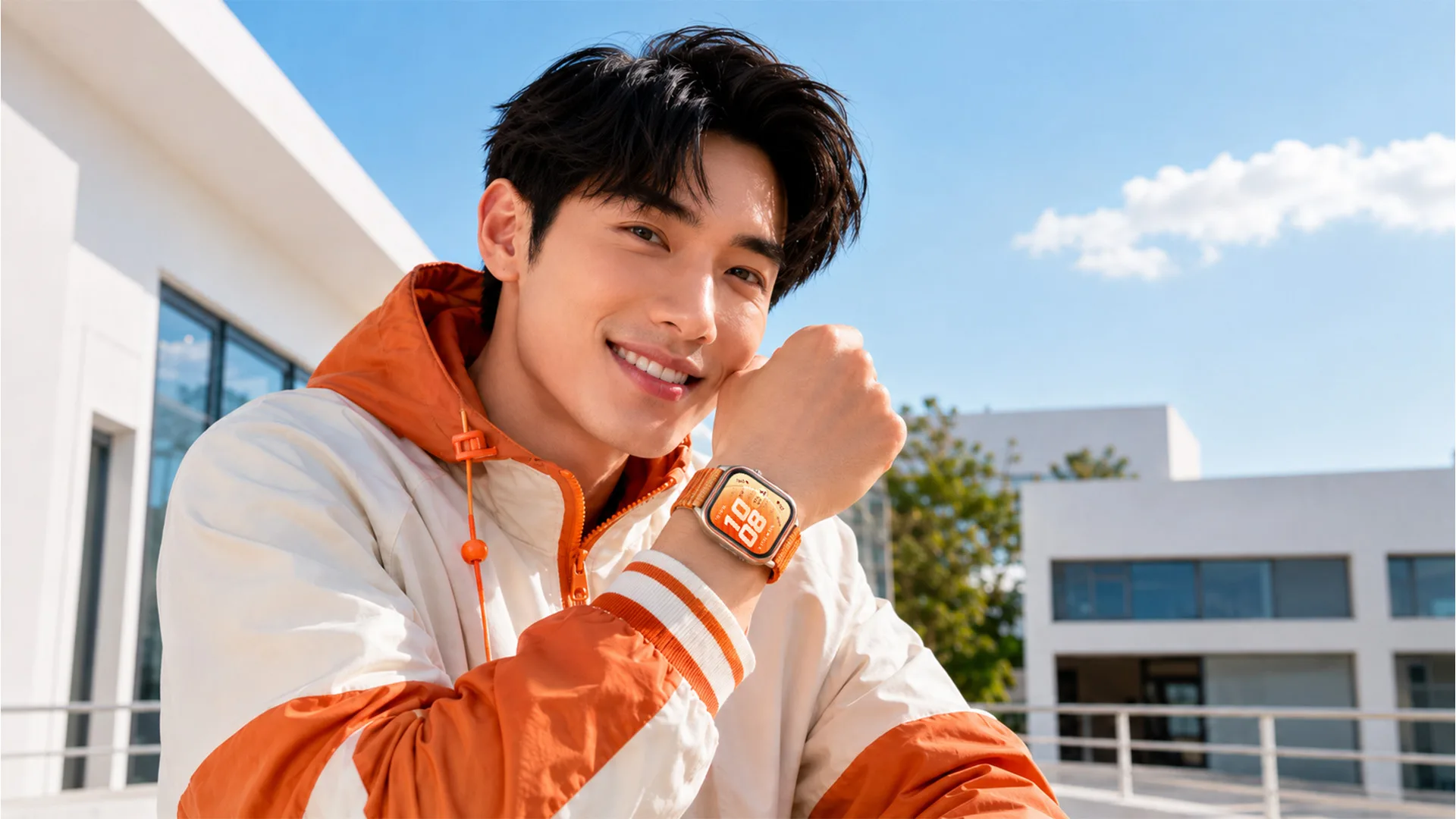 HUAWEI WATCH FIT 5 系列方形智慧手錶穿搭情境圖